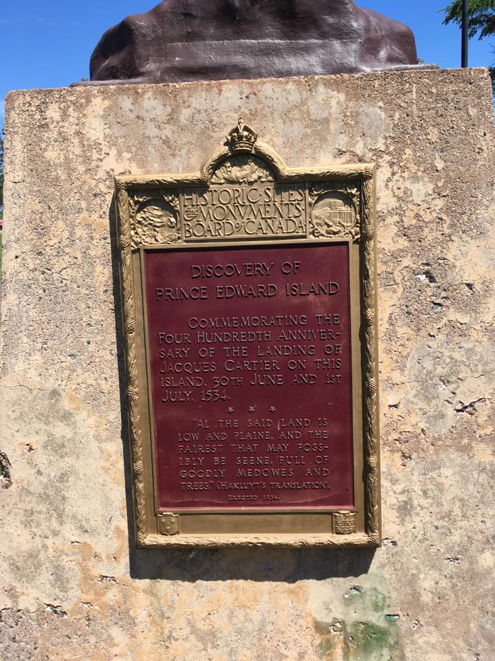 Jacques Cartier plaque