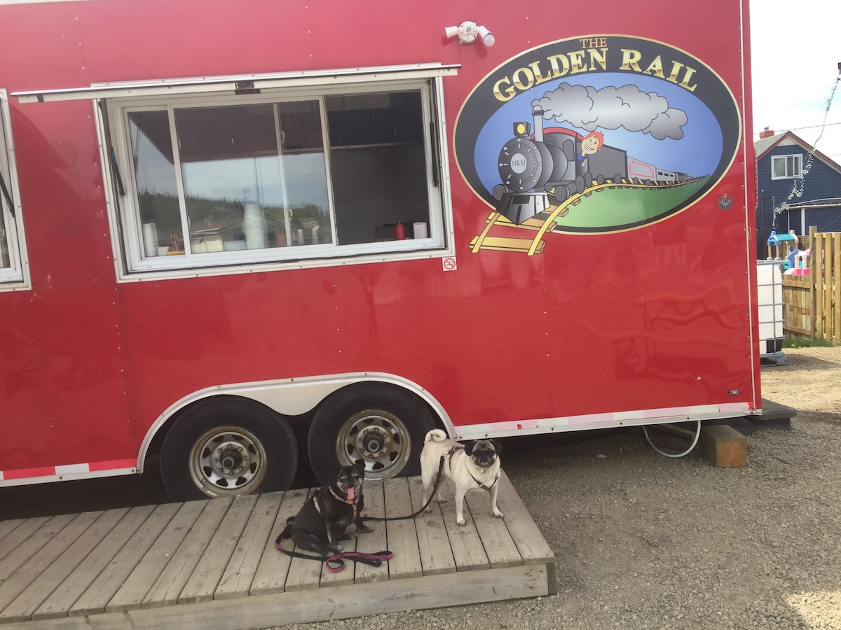 pugs and chip truck